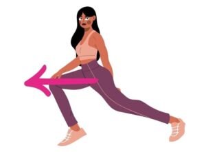 Hip flexor stretch